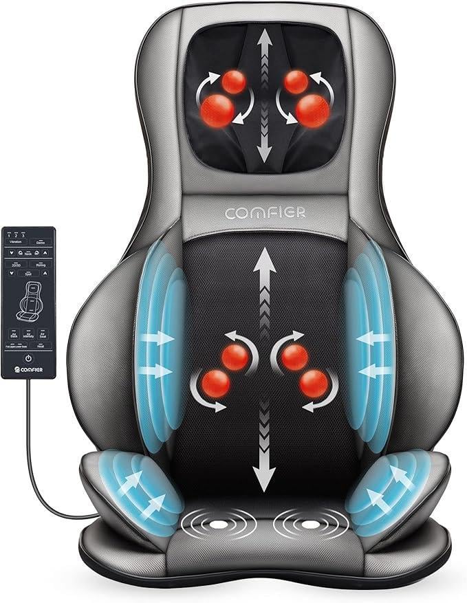 Масажер для спини та шиї COMFIER Shiatsu з підігрівом