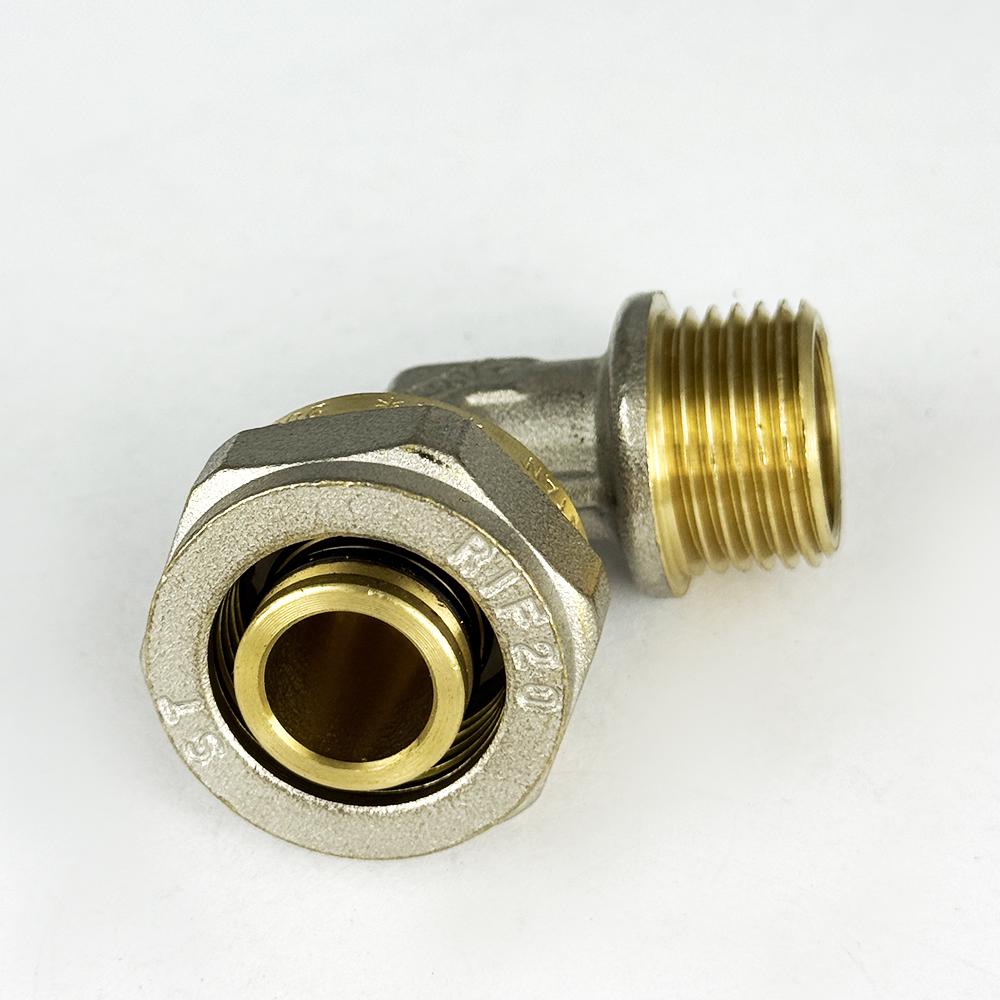 Кут із зовнішнім різьбленням з проточкою SANTAN 20х1/2" (43382) - фото 4 Кут із зовнішнім різьбленням з проточкою SANTAN 20х1/2" (43382) - фото 4