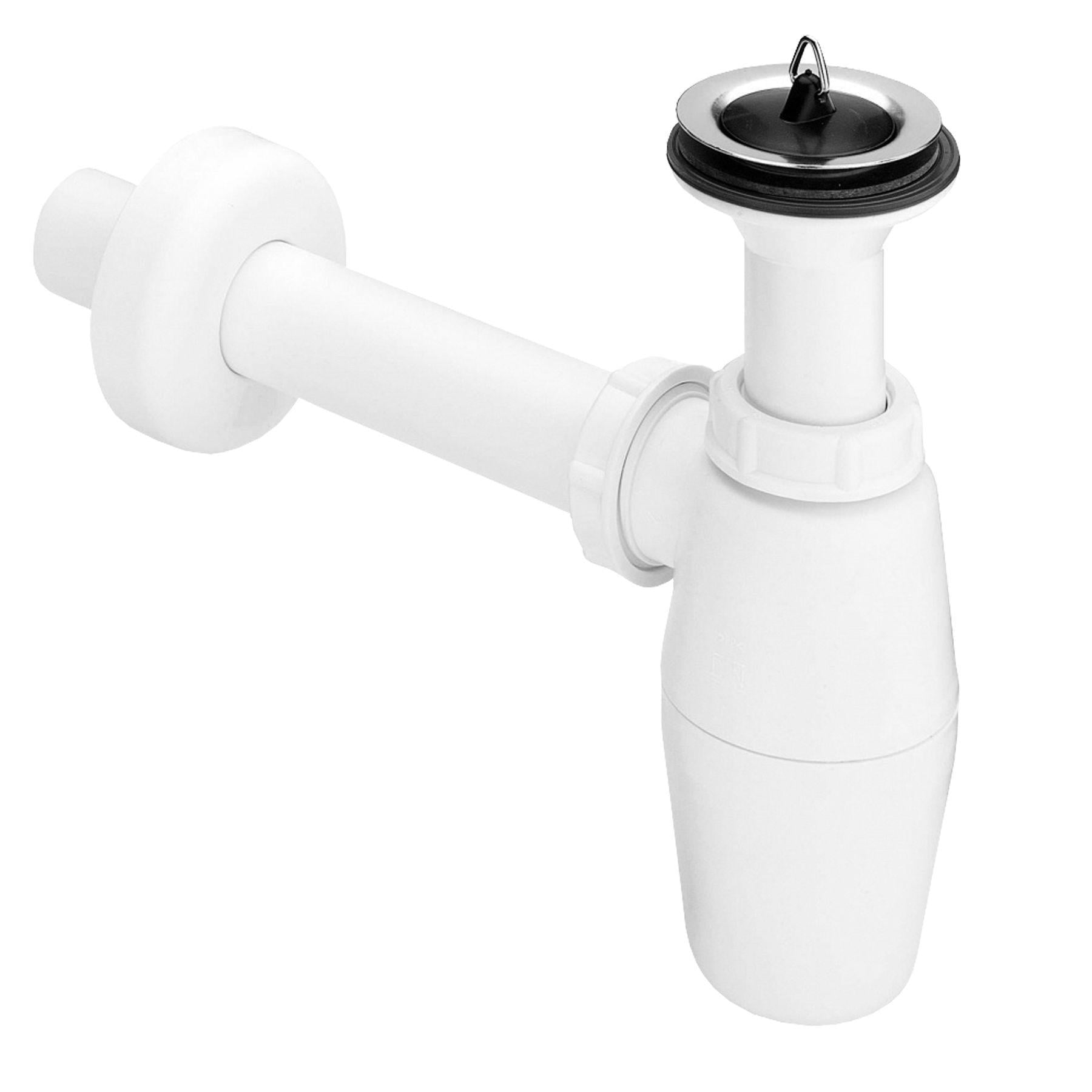 Сифон для раковины Viega 573966/103927 1 1/4 x 1 1/4″ пластик бутылка с/х Белый (000000811)