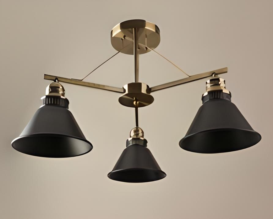 Люстра потолочная SIRIUS Л 7687/3 на три плафона (000033371)