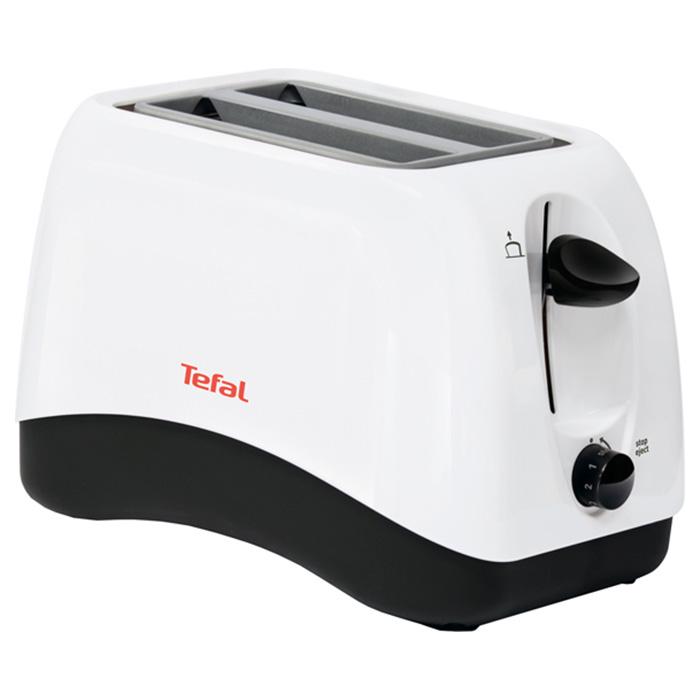 Тостер для хліба Tefal TT130130 Delfini 2-щілинний Білий (618638)