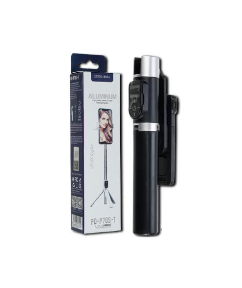 Монопод для селфи с триногой PD-P70S-1 Черный (MAW-43788_334) Монопод для селфи с триногой PD-P70S-1 Черный (MAW-43788_334)