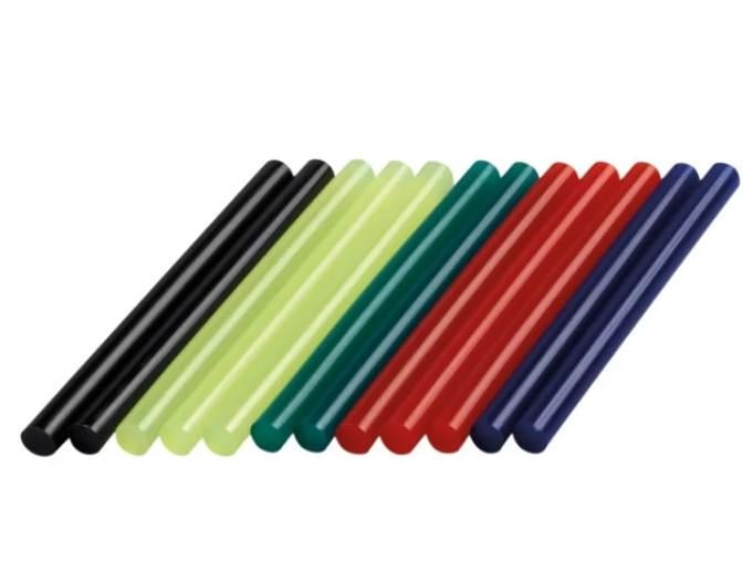 Клеевые стержни Dremel 2615GG05JA 7х100 мм 12 шт. цветные низкотемпературные (23361)