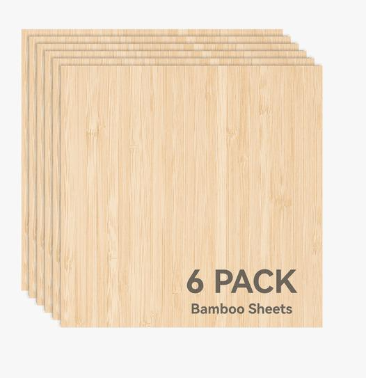Бамбуковий лист Bambulab YA005 3 мм 6 шт.