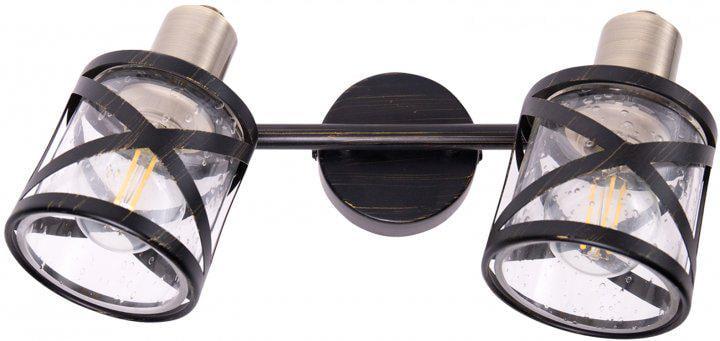 Світильник спотовий Altalusse INL-6146W-02 Antique brass Wengue