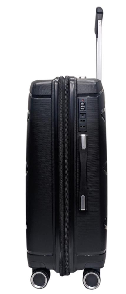 Валіза мала під ручну поклажу Madisson Snowball 51304 поліпропілен S Чорний - фото 5