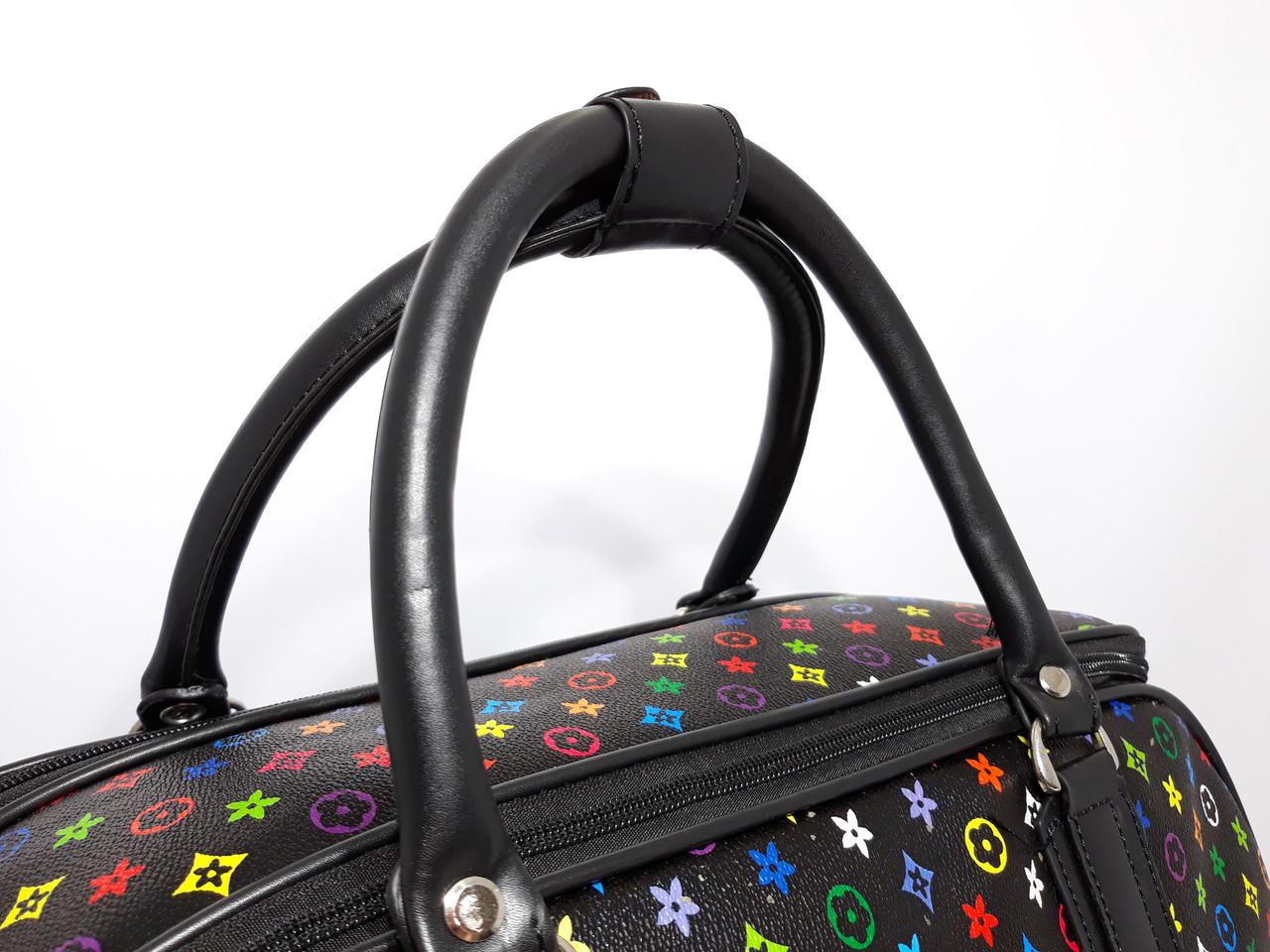 Сумка на колесах Sky Travel 48х23х31 см 38 л Чорний (420-5) - фото 5