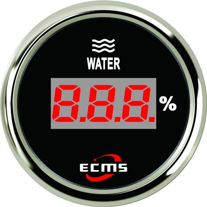 Цифровий датчик рівня води/рідини Ecms опір 240-33 живлення 12V Чорний (1504242409)
