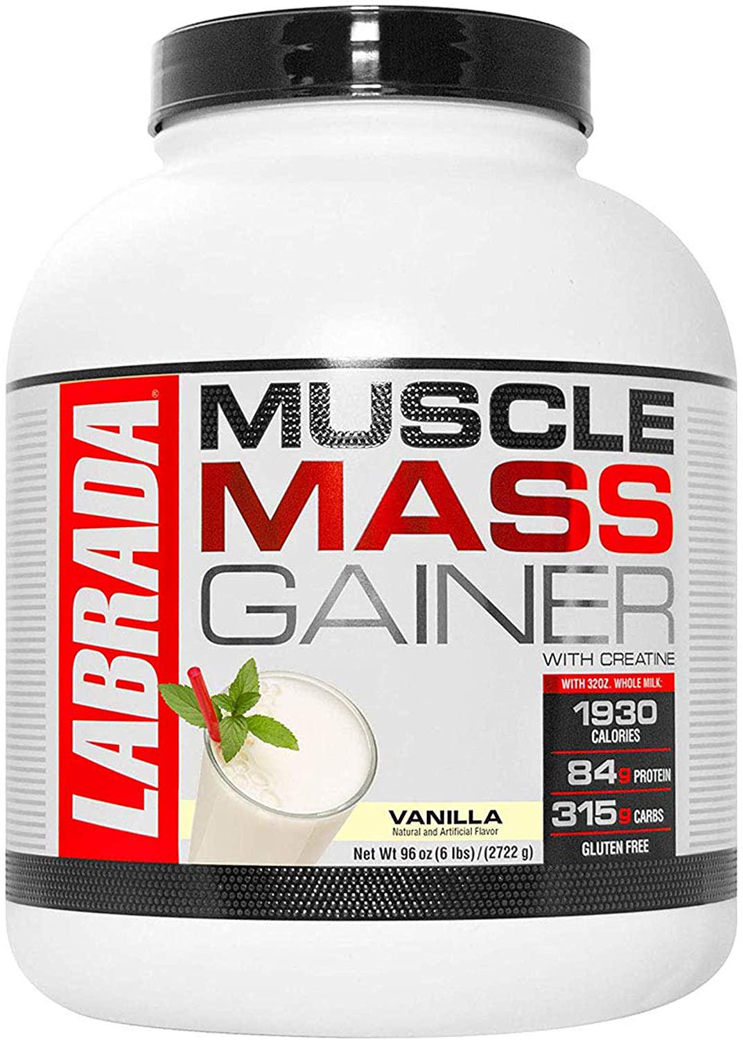 Гейнер Labrada Muscle Mass Gainer Vanilla 2,7 кг