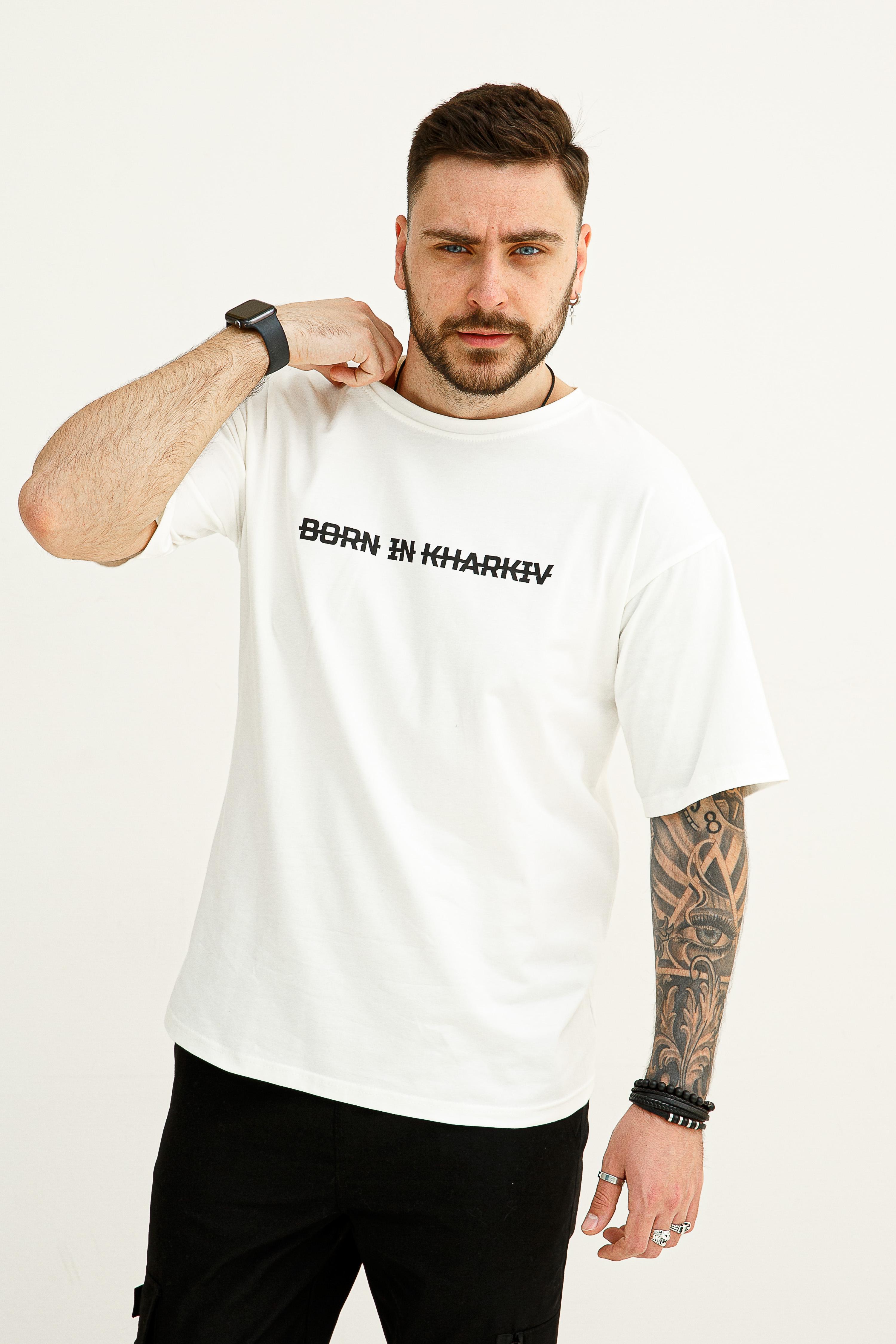 Футболка Red and Dog Oversize Born XL White