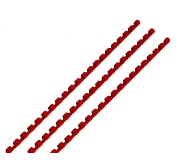 Пружини для брошурування DA А4 28 мм 50 шт. Червоний (1220201280406)
