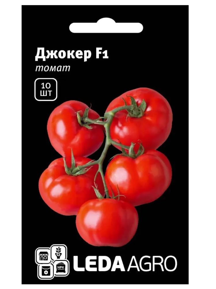 Семена Томат Leda Agro Джокер F1 ТМ Leda Agro 10 шт. (2482) Семена Томат Leda Agro Джокер F1 ТМ Leda Agro 10 шт. (2482)