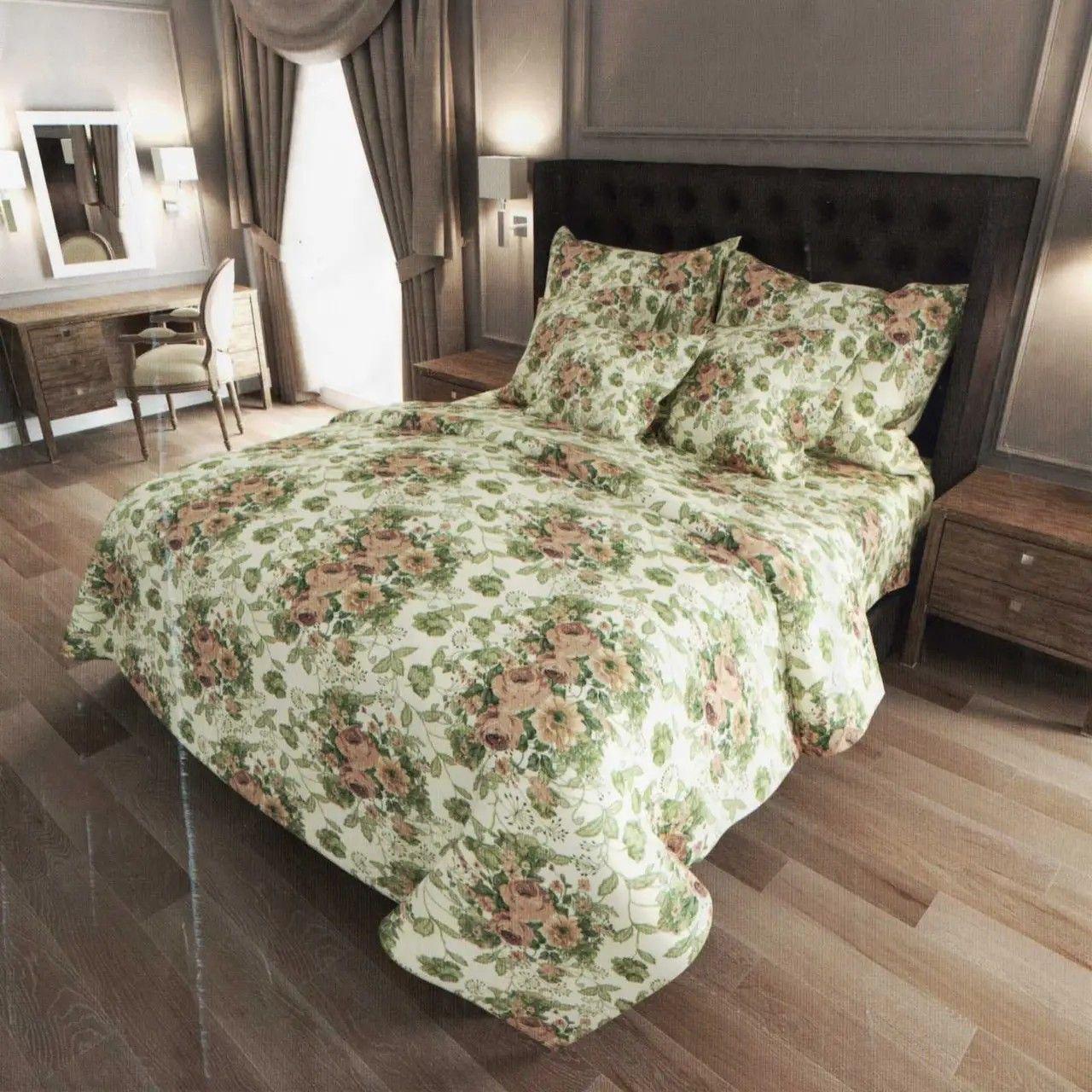 Комплект постельного белья Vital Textile Голд Люкс бязь полуторный 150х220 см (BL1.5-579)