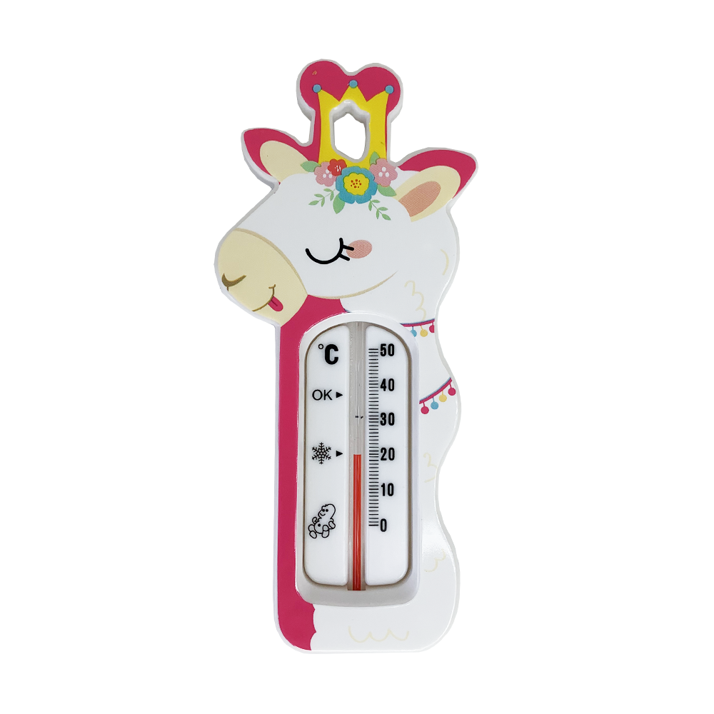 Термометр для воды детский Жираф Розовый (15258190)