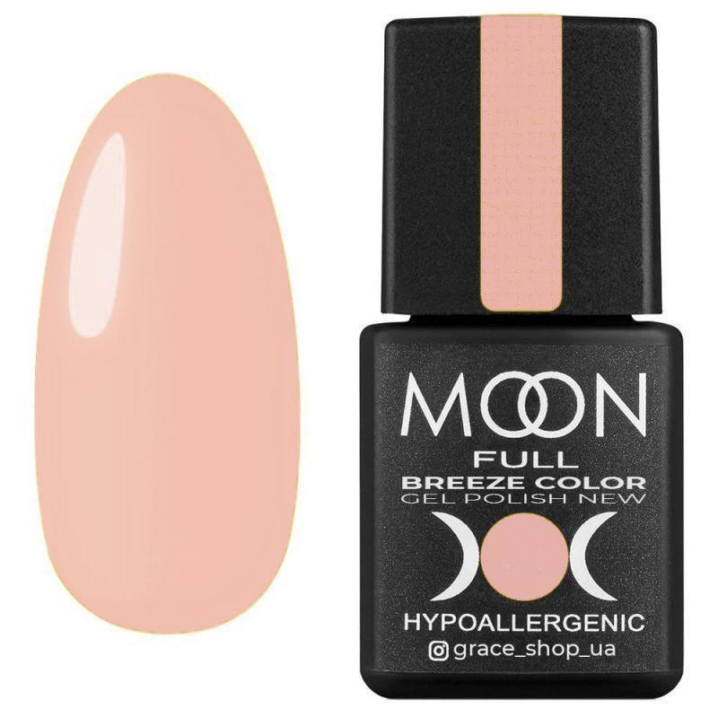 Гель-лак Moon Full Breeze Color 8 мл №404 Молочно-персиковый эмаль