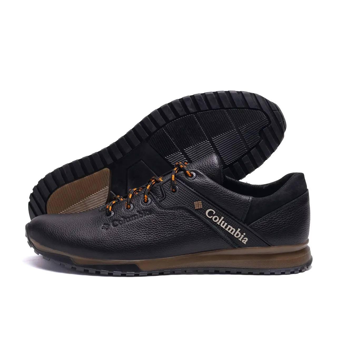 Кроссовки мужские из натуральной кожи аналог Columbia р. 45 29,5 см Черный Кроссовки мужские из натуральной кожи аналог Columbia р. 45 29,5 см Черный
