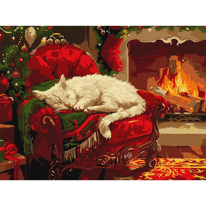 Картина по номерам Ideyka Праздничный уют 30x40 см (KHO6662)