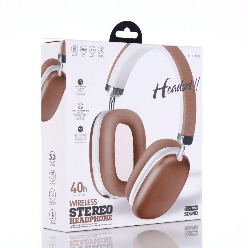Наушники Bluetooth Pink (SY-BT1632) - фото 3 Наушники Bluetooth Pink (SY-BT1632) - фото 3