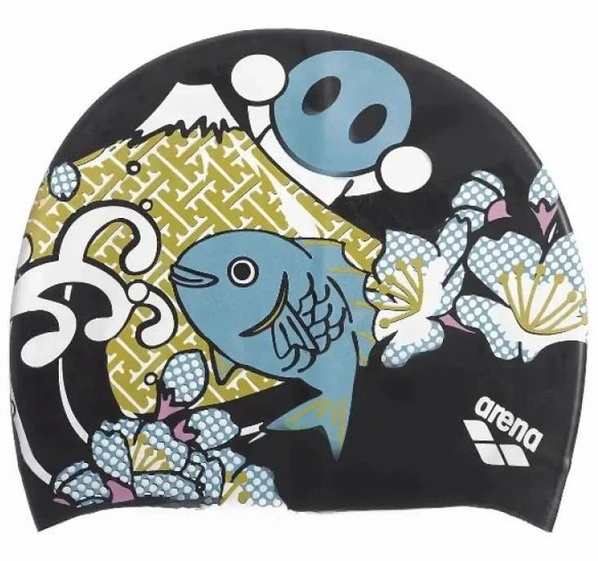 Шапочка для плавания Рыба силиконовая для детей Шапочка для плавания Рыба силиконовая для детей