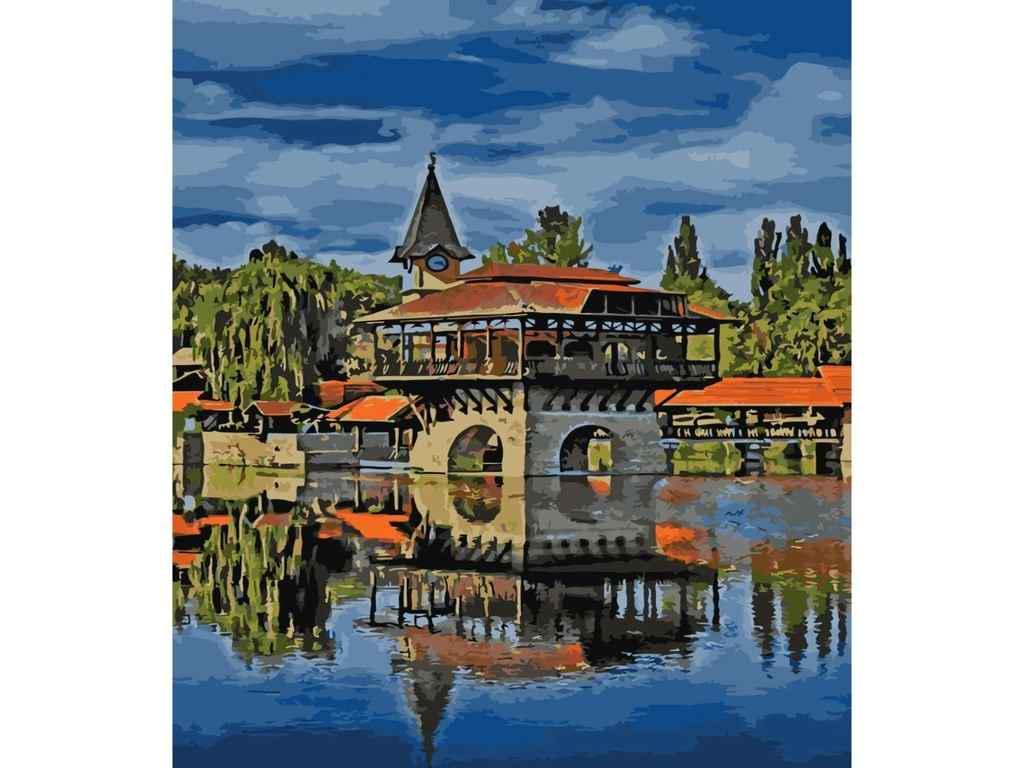 Картина по номерам Strateg Октябрьский парк 40х50 см (SY6555)