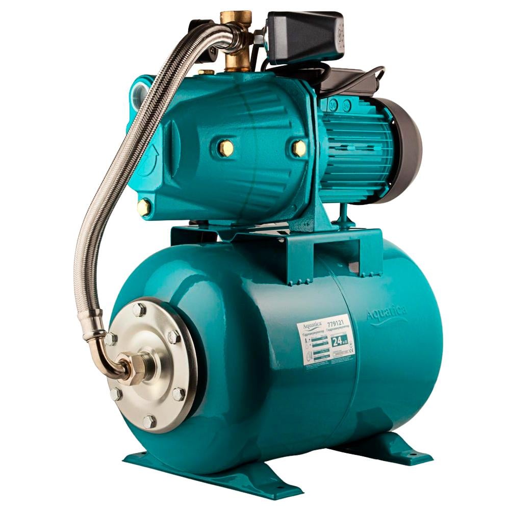 Насосна станція Aquatica Hmax Qmax 1.1кВт 48 м 85л/хв 50 л (775084/50)