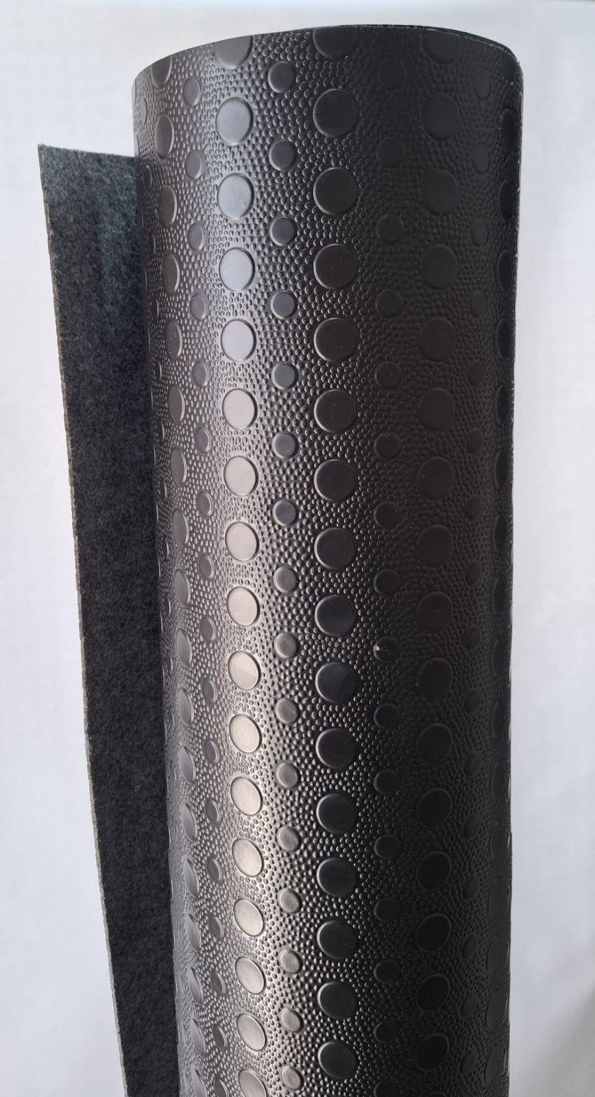 Лінолеум автомобільний OtoKap Квадрат 1,8 м Чорний (129)