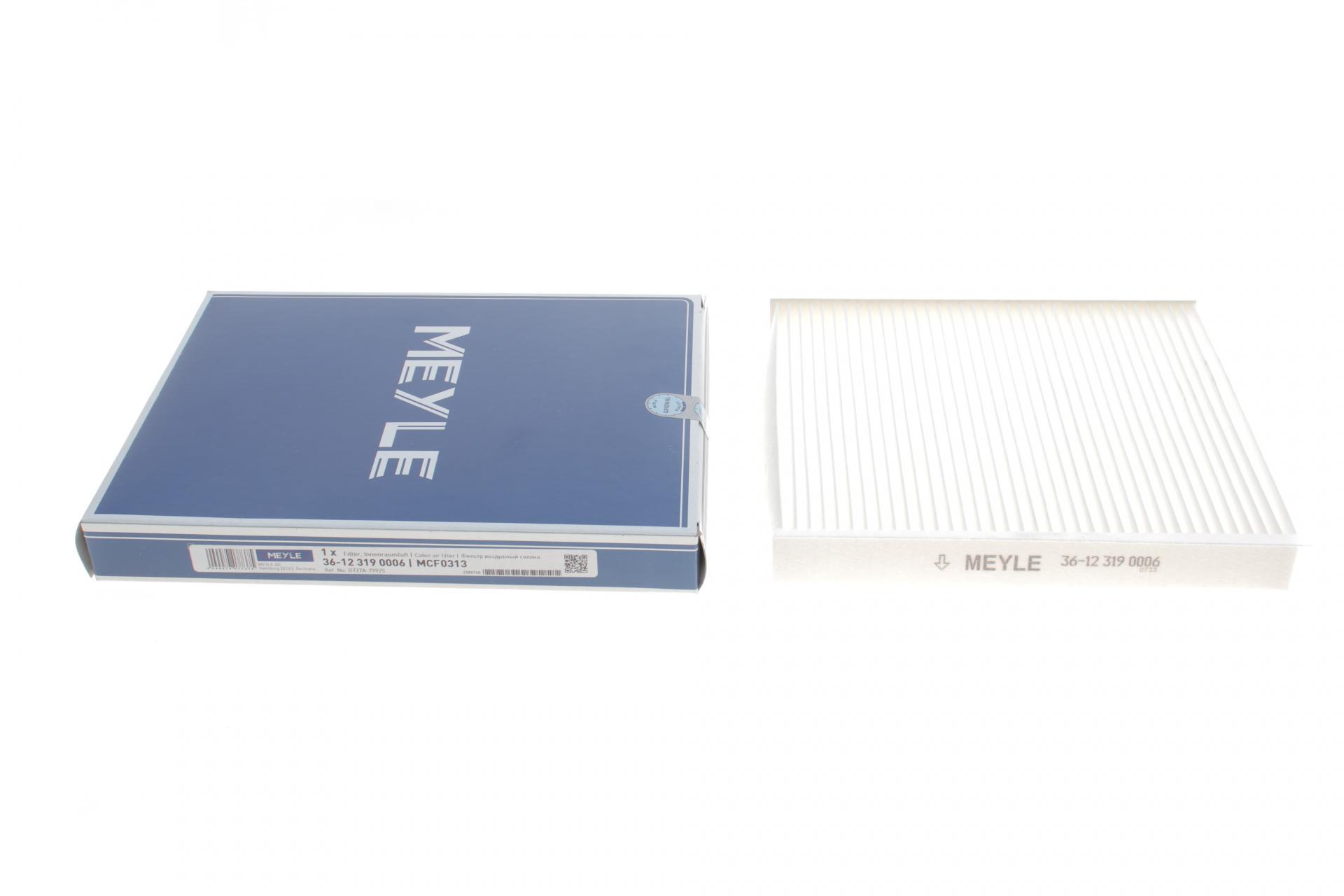 Фільтр салону Meyle для Nissan X-trail 01-/Murano 03-/Infiniti EX 08-/FX 03- (36-12 319 0006)