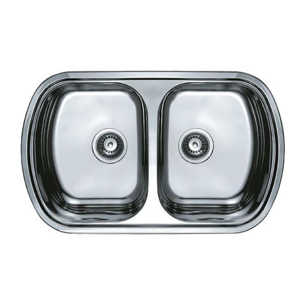 Мойка для кухни Haiba 80x49 Double Polish (HB0573) Мойка для кухни Haiba 80x49 Double Polish (HB0573)