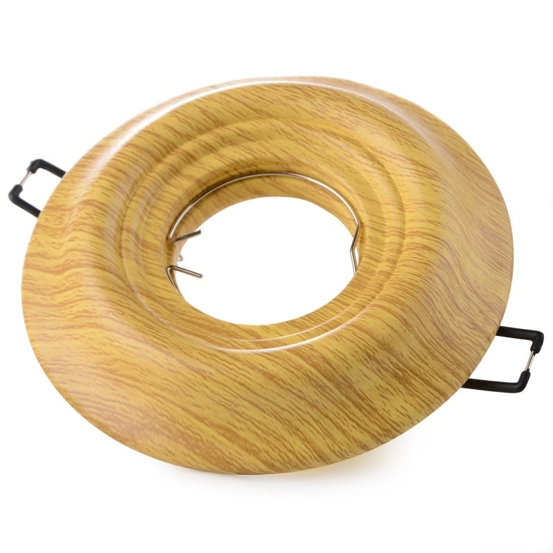 Светильник точечный Brille HDL-GA7 G5.3 WH Wood (36-064)