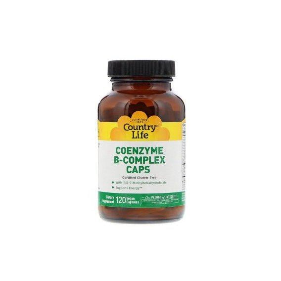 В комплекс Country Life Coenzyme B-Complex 120 Veg Caps