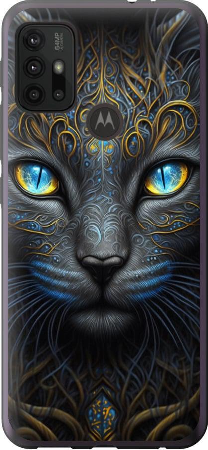 Чехол на Motorola Moto G20 Кошка (5548u-2461-42517)