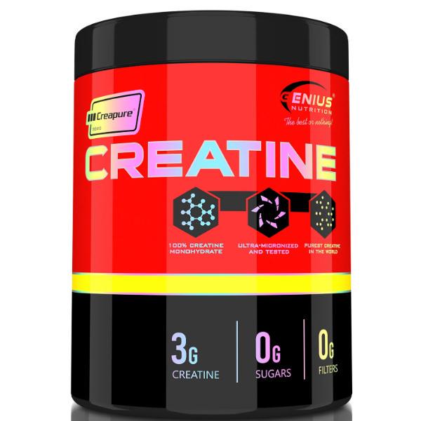Креатин моногидрат Genius Nutrition Creatine Creapure 300 г 100 порций Natural (000020866)