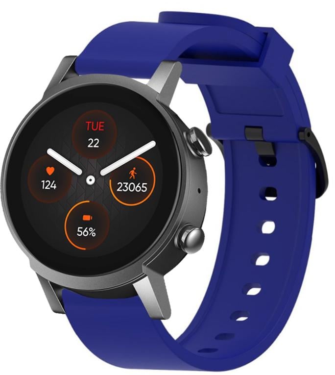 Ремешок Like для Mobvoi TicWatch E3 Blue (26749-28)