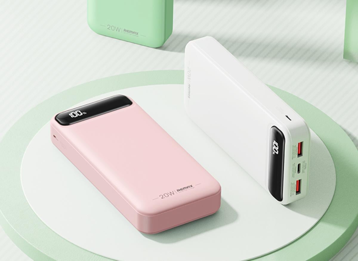 Повербанк Remax RPP-521 20000 mAh Белый (1838104496)