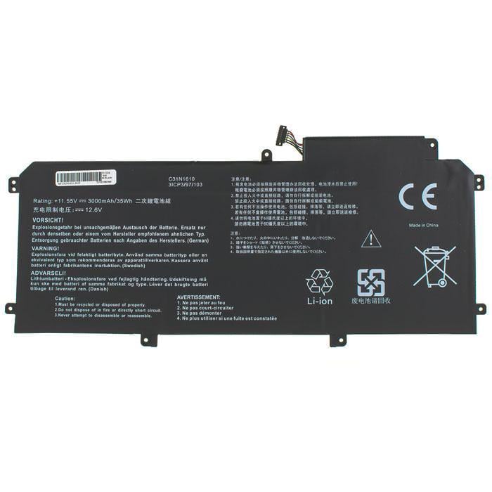Аккумулятор для ноутбука Asus UX330CA 3000 mAh 11,55V (136485)