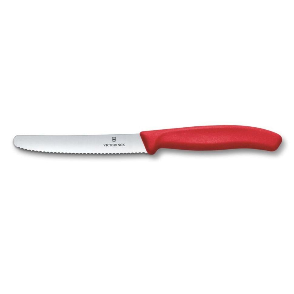 Кухонный нож для томатов Victorinox Swiss Classic 11 см Red (Vx6.7831.C1) Кухонный нож для томатов Victorinox Swiss Classic 11 см Red (Vx6.7831.C1)