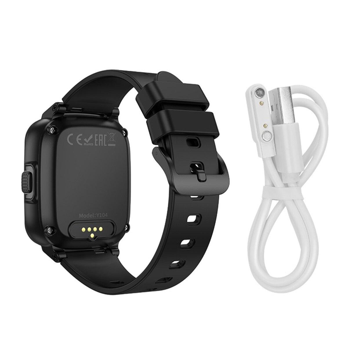 Смарт-годинник дитячий Hoco Y104 4G 1,69" 700 mAh Black (6942007646352) - фото 2 Смарт-годинник дитячий Hoco Y104 4G 1,69" 700 mAh Black (6942007646352) - фото 2