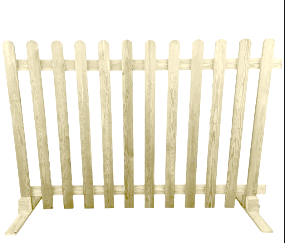 Заборчик переносной из дерева Монтего 90 Бланже (МБЗ-900101)