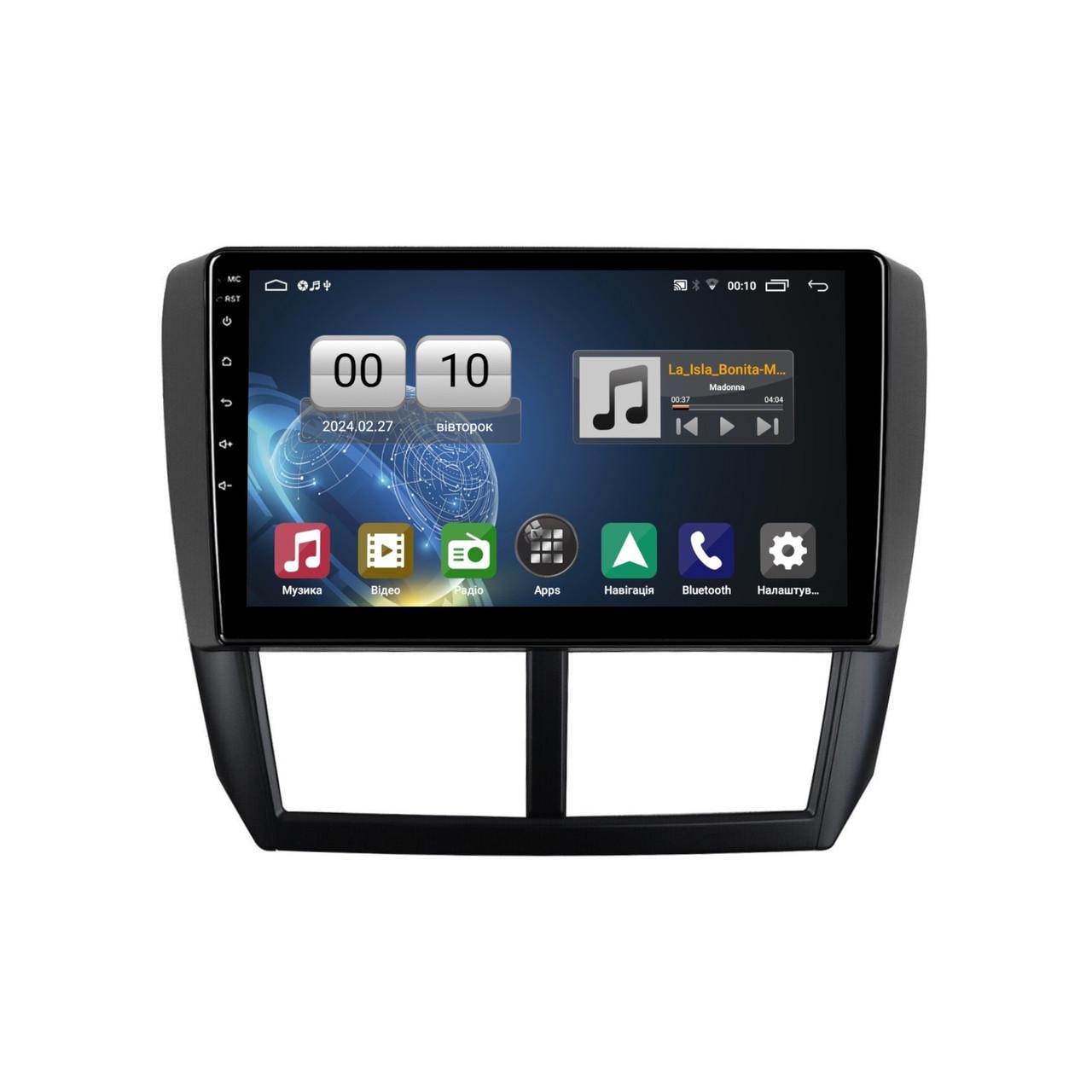 Автомагнітола штатна QIV Q1 для Subaru Forester 3 SH 2008-2012/Impreza GH GE 2007-2011/Impreza WRX 2007-2014/XV 2010-2011 9" (Q45698) Автомагнітола штатна QIV Q1 для Subaru Forester 3 SH 2008-2012/Impreza GH GE 2007-2011/Impreza WRX 2007-2014/XV 2010-2011 9" (Q45698)
