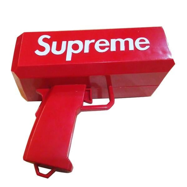 Аксессуар на вечеринки Supreme Money Gun пистолет для стрельбы деньгами Красный (SUN0312)