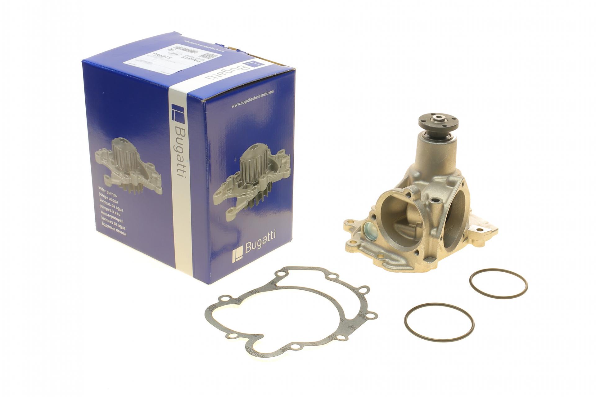 Помпа воды Bugatti Mercedes E-class W124/W210/S-class W140/C140 4.2/5.0 91-99 B/B 8 лоп. PA6815