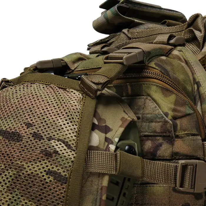 Плитоноска BOGUNKA PRO з системою швидкого скидання 3 підсумки під АК та турнікет Мутьтикам - фото 7