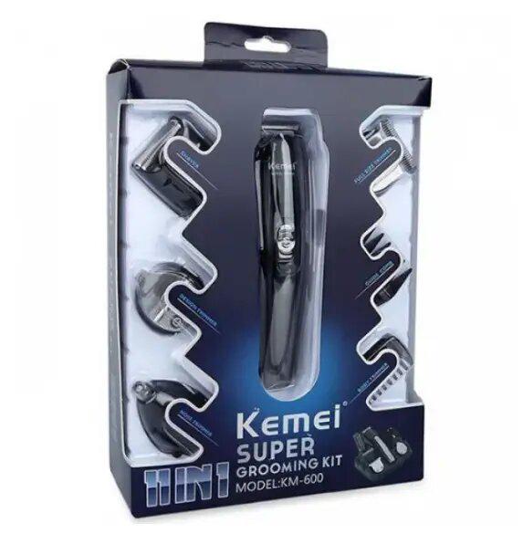 Триммер Kemei KM-600 Черный - фото 3