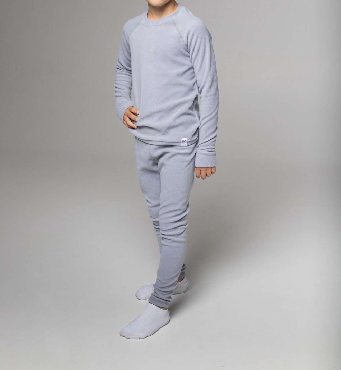 Термобілизна для хлопчиків GC Athletics утеплена з флісом р. 116 см Сірий