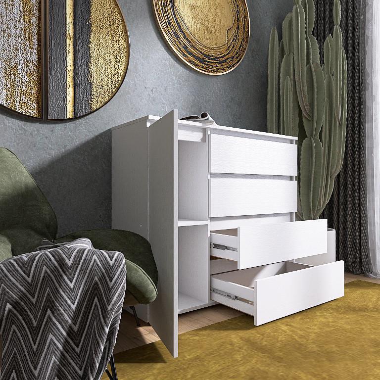 Вітальня Еверест Лайт-2 Білий (ЕВ20814.02) - фото 6 Вітальня Еверест Лайт-2 Білий (ЕВ20814.02) - фото 6