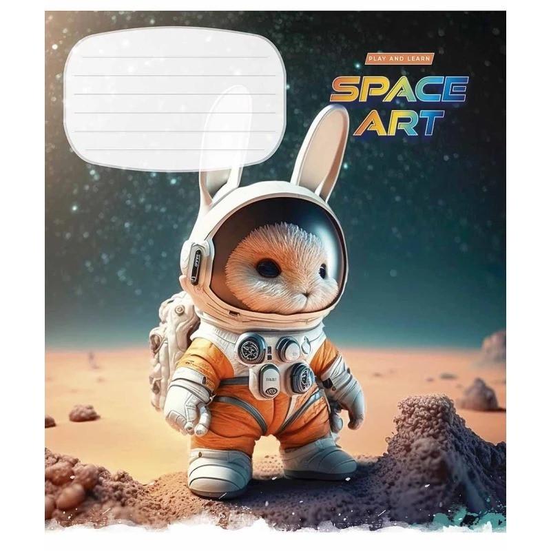 Шкільний зошит Space Art 012-3406L-4 в лінію 12 аркушів (RLT43163)