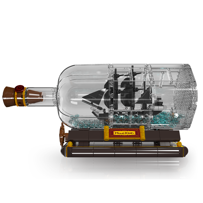 Конструктор Mould King Корабль пиратский в бутылке Черная жемчужина 22 дет. (10070S) - фото 2