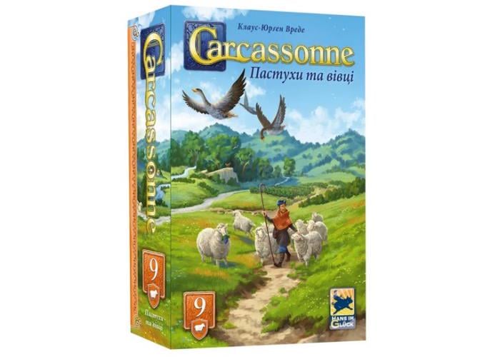 Настольная игра CARCASSONNE ПАСТУХИ И ОВЦЫ Дополнение 9 (FI25074)