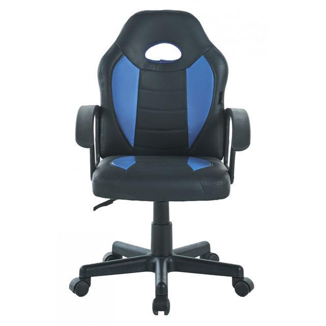 Крісло комп'ютерне офісне Bonro B-043 Синій (42400422) - фото 2