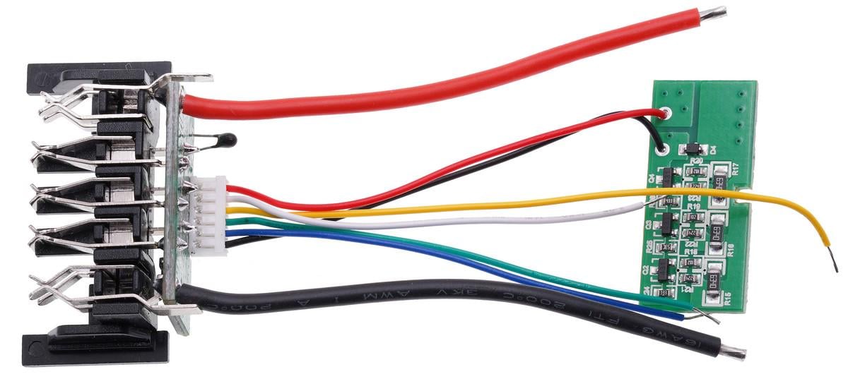 Плата управления аккумулятора BMS VJ Parts для шуруповерта DW 18V-20V (кн1777)